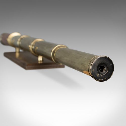 fig 4. Antique Telescope, Dollond London, Terrestrial Four Draw Refractor Circa 1800