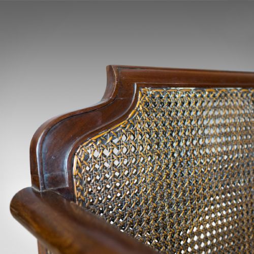 fig 4. Antique Conservatory Suite, Bergere Sofa & Two Chairs, Edwardian, English c.1910