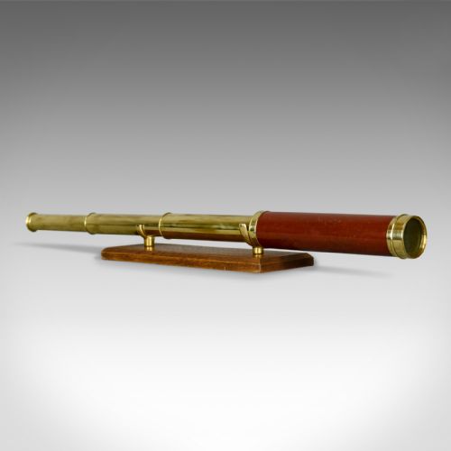 Antique Telescope, Three Draw Terrestrial, Achromatic, Refractor, Dollond C.1800