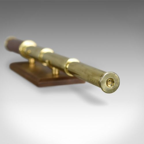fig 3. Antique Telescope, Three Draw Terrestrial, Achromatic, Refractor, Dollond c.1800