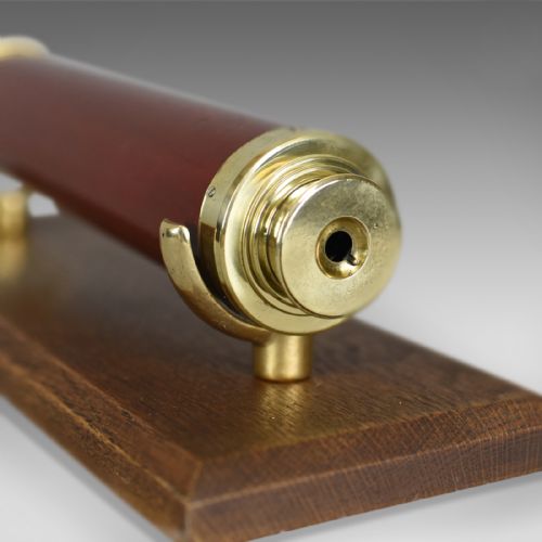 fig 4. Antique Telescope, Three Draw Terrestrial, Achromatic, Refractor, Dollond c.1800