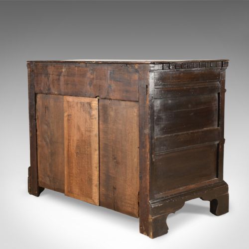 fig 3. Antique Chest of Drawers, 17th Century and Later, English Oak, Circa 1690