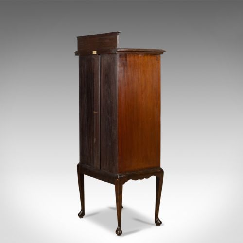 fig 3. Antique Music Cabinet, Maggs & Co, Clifton, Edwardian, Mahogany, Circa 1910