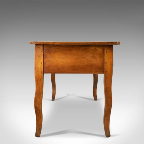 fig 2. Antique Boulangerie Table, French, Country Kitchen, Bakery, Fruitwood Circa 1800