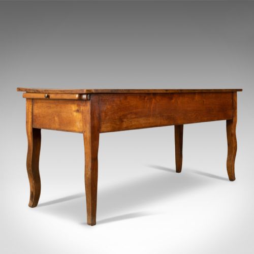 fig 4. Antique Boulangerie Table, French, Country Kitchen, Bakery, Fruitwood Circa 1800