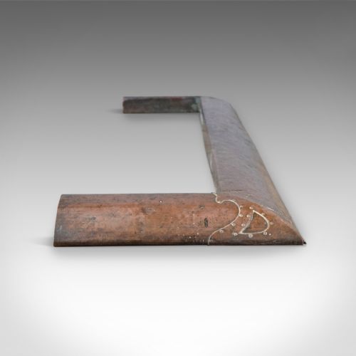fig 2. Large Antique Arts & Crafts Fire Kerb, Victorian Fireside Fender, English c.1900