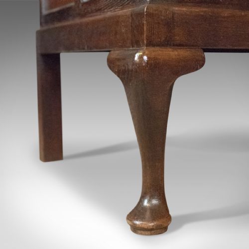 ANTIQUE CHEST ON STAND ENGLISH GEORGIAN OAK CHEST OF DRAWERS CIRCA 1720 - ADDITIONAL PHOTO 7