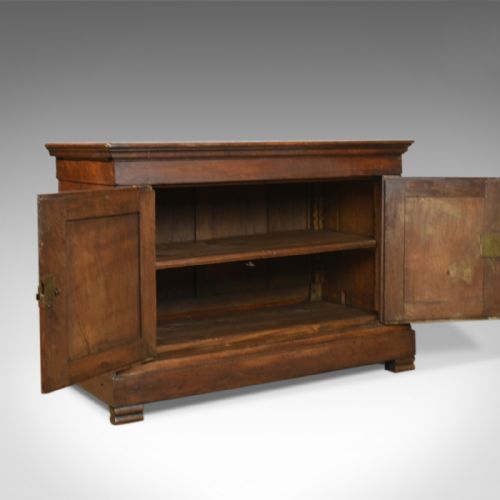fig 3. Antique Cupboard, 19th Century, French, Oak, Cabinet Circa 1850