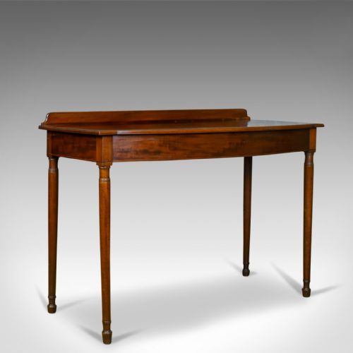 Antique Console Table, English, Georgian, Mahogany, Side, Circa 1800