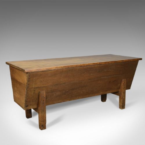 Antique Boulangerie Dough Bin, Large, French, Elm, Circa 1800