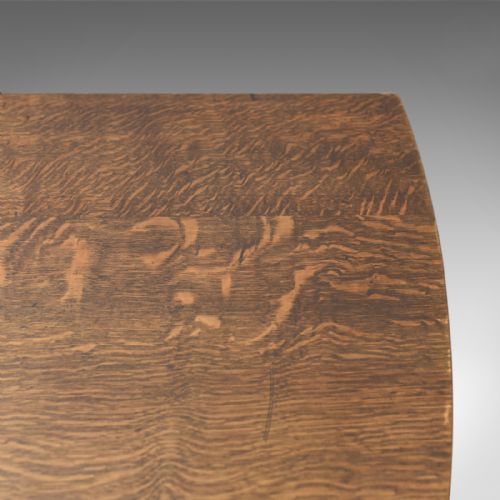 fig 3. Antique Gate Leg Table, Edwardian, English, Oak, Country Kitchen, Circa 1910