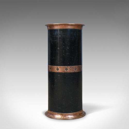 Antique Arts & Crafts Stick or Umbrella Stand, English, Victorian, Circa 1890