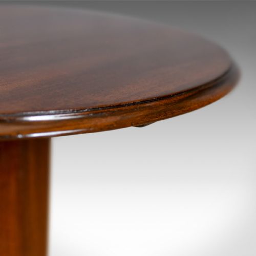 fig 2. Antique Wine Table, English, Regency, Mahogany, Tripod, Side, Circa 1830