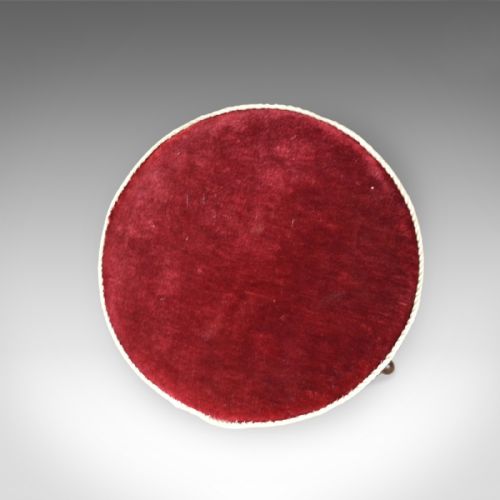 fig 3. Antique Piano Stool, Rosewood, Adjustable, Music, English, Victorian, Circa 1880