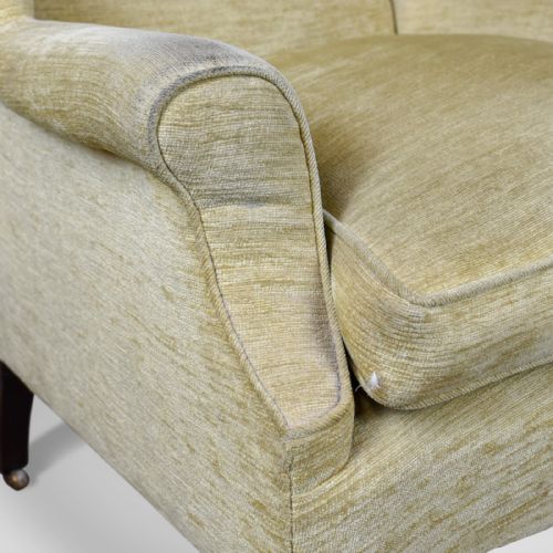 fig 2. Antique Wing Back Armchair, Victorian Easy Chair, Late 19th Century, Circa 1900