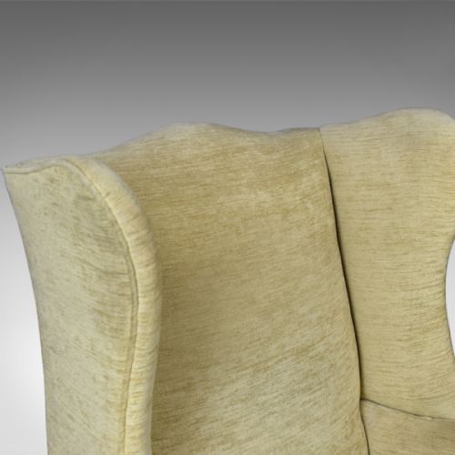fig 4. Antique Wing Back Armchair, Victorian Easy Chair, Late 19th Century, Circa 1900