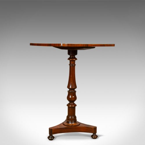Antique Wine Table, Regency, Rosewood, Side, Gillows Lancaster, Circa 1820