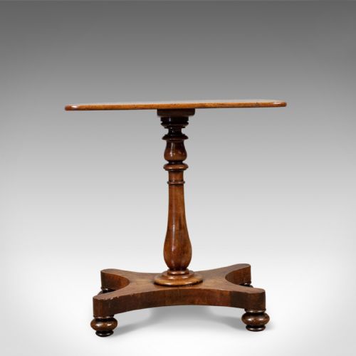 fig 1. Antique Wine Table, English, Regency, Mahogany, Side Table, Circa 1820