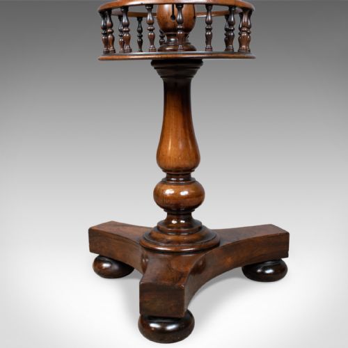 fig 4. Antique Side Table, English, Victorian, Rosewood, Walnut, Occasional, Circa 1860