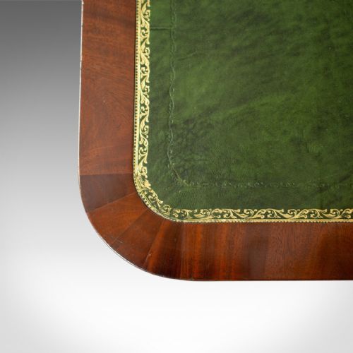 fig 2. Antique Library Table, English, William IV, Mahogany, Cartographers, Circa 1835