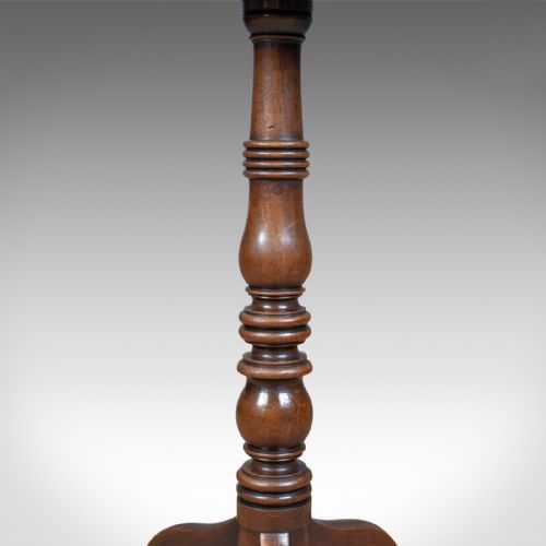 fig 2. Antique Wine Table, Victorian, Circular, Side, Mahogany, Circa 1840
