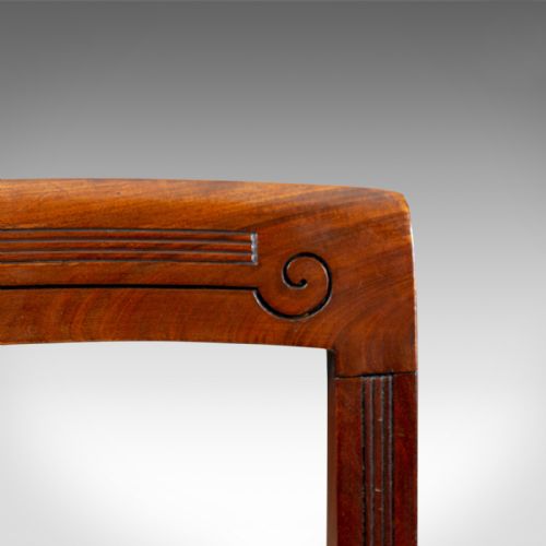 fig 5. Set of Six Antique Dining Chairs, English, Victorian, Mahogany, Shoolbred, c1840