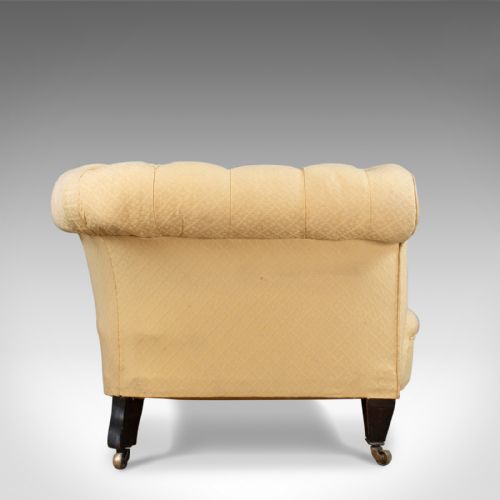 fig 2. Antique Chesterfield Sofa, English, Victorian, 3 Seater Settee, C19th Circa 1890