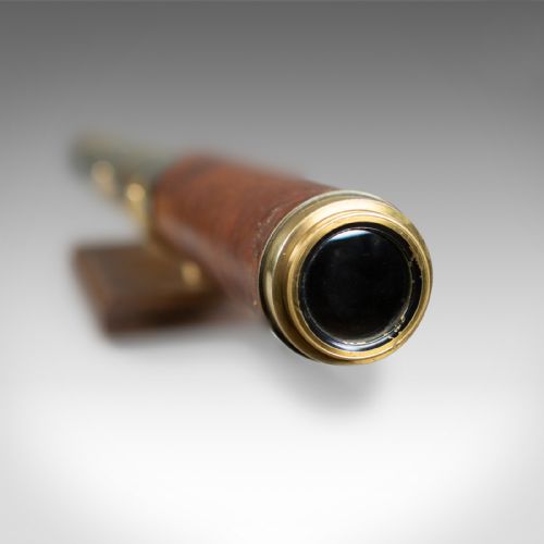 fig 3. Antique Telescope, Dolland, Three Draw, Terrestrial, Astronomical Circa 1830