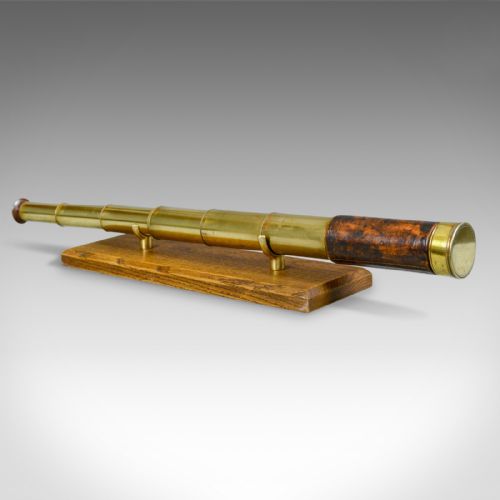 Antique, Seven Draw, Pocket, Telescope, J.b. Dancer, Manchester, Circa 1845