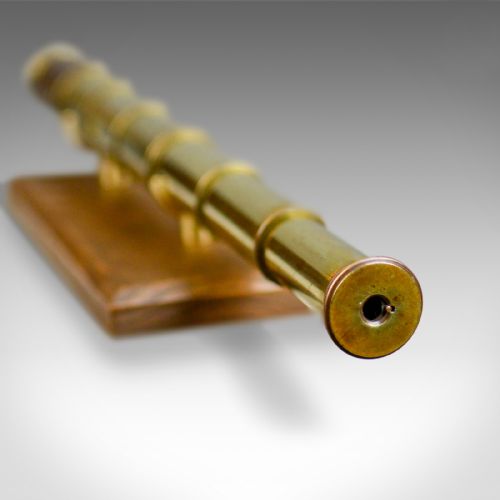 fig 3. Antique, Seven Draw, Pocket, Telescope, J.B. Dancer, Manchester, Circa 1845
