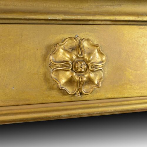 fig 3. Antique Overmantel Mirror, English, Regency, Early 19th Century, Wall Circa 1820
