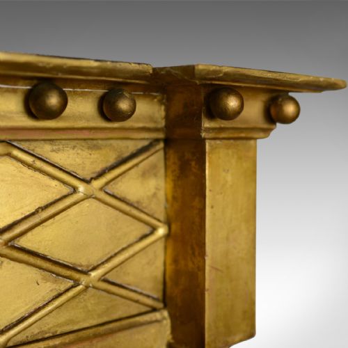 fig 2. Antique Pier Mirror, English, Regency, Giltwood, Gesso, Wall, Circa 1820