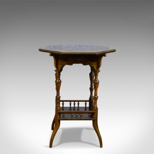 Antique Side Table, English, Victorian, Rosewood, Occasional, Circa 1890