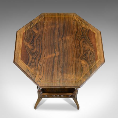 fig 1. Antique Side Table, English, Victorian, Rosewood, Occasional, Circa 1890