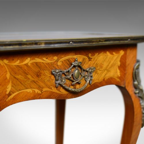 fig 4. French Antique Etagere, Kingwood Side Table, Nightstand, Druce and Co, c.1870