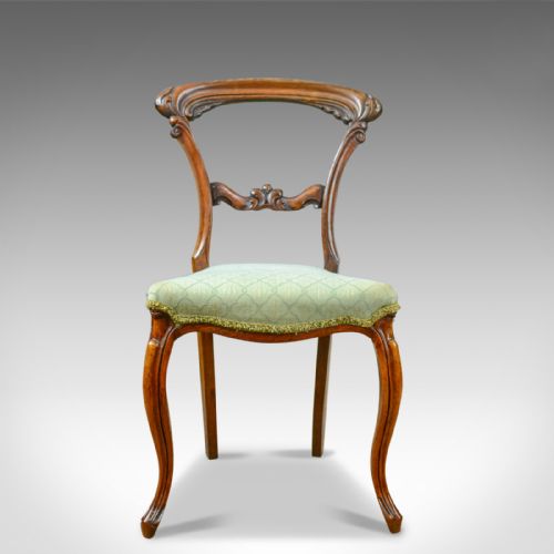 fig 1. Antique Set of Four Dining Chairs, English, William IV, Rosewood, Circa 1835