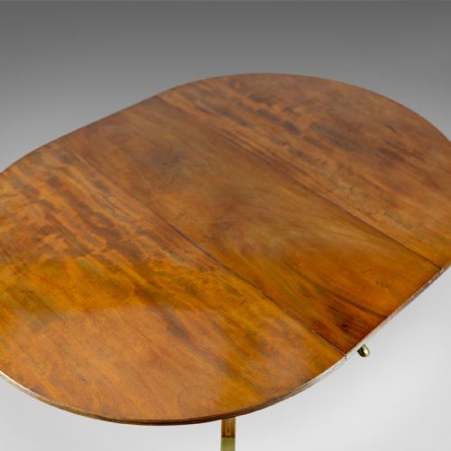 fig 2. Antique Dining Table, English, Mahogany, Seats 4-6, Extending, Regency, C.1820