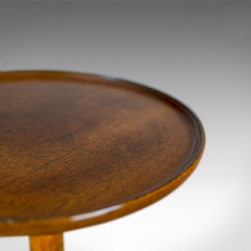 fig 2. Antique Plant Stand, English, Regency, Torchere, Mahogany, Circa 1810