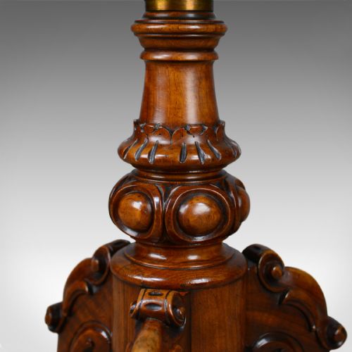 fig 4. Antique, Piano Stool, Walnut, Adjustable, English, Victorian, Music Circa 1860