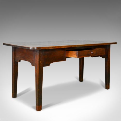 fig 4. French Antique Patisserie Table, Mahogany, Country Kitchen Dining Circa 1800