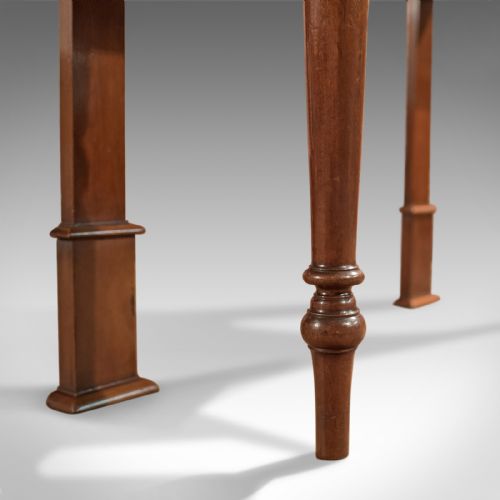 fig 4. Antique Console Table, Victorian, Scottish, Hall, Mahogany, Side, Serving c.1850