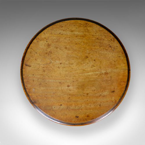 fig 1. Low, Antique Wine Table, English, Victorian, Lamp, Side, Mahogany, Circa 1850