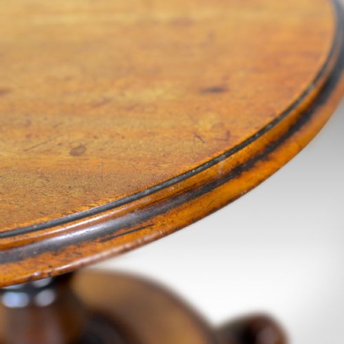 fig 2. Low, Antique Wine Table, English, Victorian, Lamp, Side, Mahogany, Circa 1850