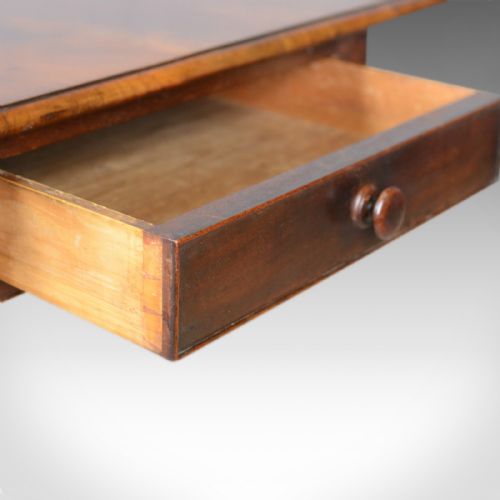 fig 4. Antique Pembroke Table, Mahogany, English, Regency, Drop Flap, Circa 1820