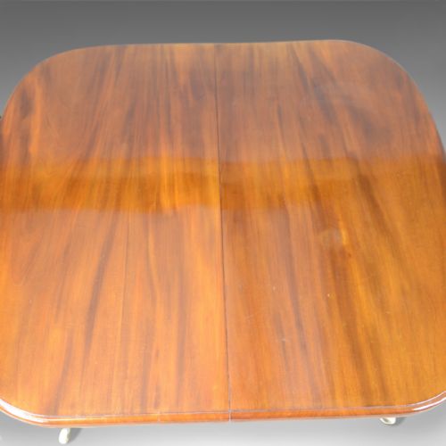 fig 3. Antique Dining Table, English, Mahogany, Victorian, Extending, Seats 10, c.1860