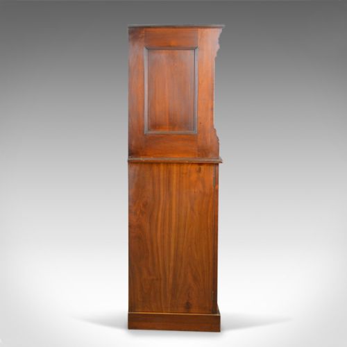 fig 2. Large Antique Filing Cabinet, English, Edwardian, Walnut, Shannon File Co. c1910