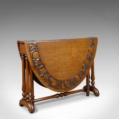 Antique, Arts & Crafts Sutherland Table, Liberty-esque, Occasional, Centre C1900