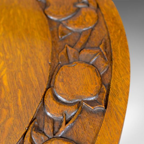 fig 3. Antique, Arts & Crafts Sutherland Table, Liberty-Esque, occasional, centre c1900