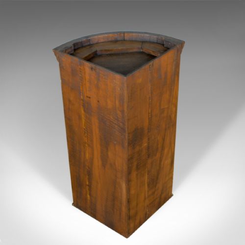 fig 3. Antique Pair of Georgian Revival Corner Cabinets, English, Burr Walnut, c.1910