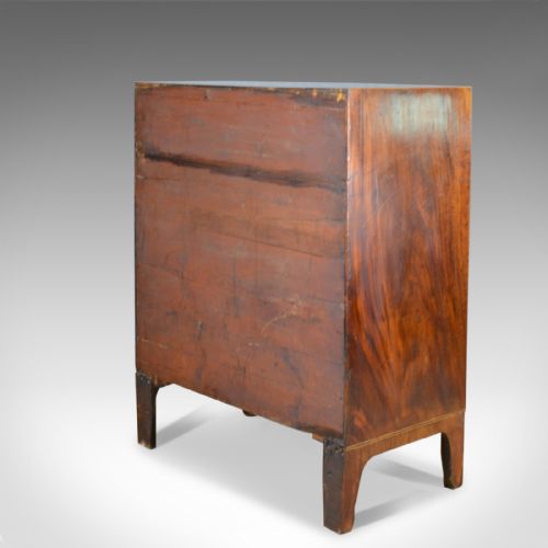 fig 2. Antique Chest of Drawers, Manner of Sheraton, English, Georgian, Circa 1780